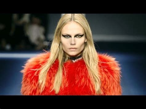 Natasha Poly x Versace I Runway Walk Compilation 